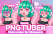 create a reactive chibi pngtuber avatar for streaming