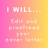 edit and proofread your cover letter
