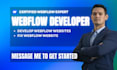 be your webflow developer, webflow expert, webflow website, fix webflow, webflow