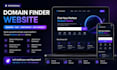 build a modern domain finder website