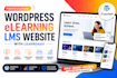 design wordpress elearning website, lms website using learndash