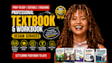 design educational textbook and workbook, booklet, interior, layout, printable