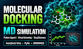 do molecular docking, virtual screening and MD simulation