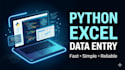 help with python, excel, and data entry tasks