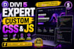 build migrate fix or speed up your divi 5 website with custom CSS js