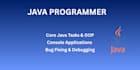 do java programming, console applicat