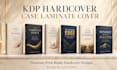 design KDP hardcover case laminate book cover