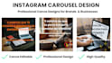 design professional instagram carousel posts in canva