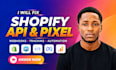 fix shopify API, graphql, webhooks, pixel and automation issues fast asap