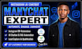 create instagram ai chatbot using manychat automation