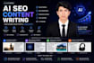 write SEO blog posts and website content using ai tools