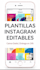 diseñare plantilla editables de canva para instagramm