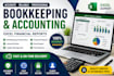 do bookkeeping and accounting in excel