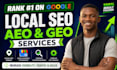 optimize monthly website geo seo aeo off page backlink building