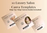 design luxury salon template for instagram