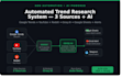 build automated trend research system using n8n ai