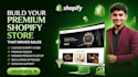 design and develop a modern shopify store website