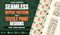 create seamless repeat pattern and textile print designs