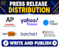 do press release distribution on yahoo finance and guest post