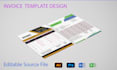 create professional invoice design  template