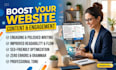 professionally edit and update your wordpress website content
