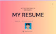 design professional resume and cv using canva