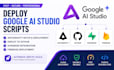 deploy google ai studio scripts antigravity deploy to github supabase firebase