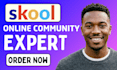 setup skool online community setup skool online course skool credit repair
