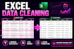 clean, format and organize excel data professionally