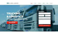 design logistic website, trucking, dispatch, freight broker, cargo website