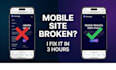 fix mobile responsive bugs on your site