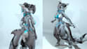 custom furry vrchat avatar commission with facial tracking fbt untiy 3d model