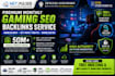 create gaming guest post  backlinks on high traffic websites