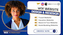 do wix tour booking website travel agency development build full stack developer