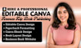 design editable canva ebook and workbook pdf lead magnet canva template cookbook