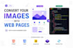 convert any image to responsive website