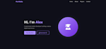 build a responsive portfolio website using HTML, CSS, javascript