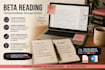 read your manuscrit and provide constructive feedback
