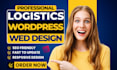 build auto transport website logistics website movers, auto transport website