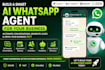 create an ai whatsapp chatbot for customer support and lead generation