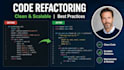 refactor your code to clean code and best practices