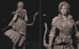 create ue5 3d character animation walk run jump attack combat rig blender game