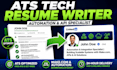 write an ats resume and linkedin profile for tech and automation professionals