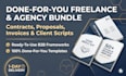 give you a complete freelancer business template bundle