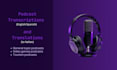 transcribe and translate your podcast