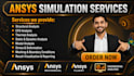 do thermal fea and cfd analysis using ansys or ansys fluent