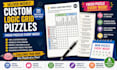 deliver weekly custom logic grid puzzles