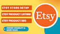 set up your etsy shop and optimise listings