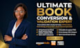 convert PDF to epub, mobi, kdp, paperback, ebook conversion and ebook formatting