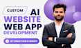ai website development ai software developer ai website, ai sass app, ai web app